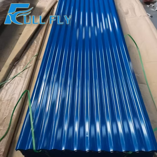 Building Material Corrugated PPGI/PPGL 0.12-1.5mm Galvanized Prepainted Steel Roofing Tile Sheet